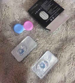 تصویر لنز آبی اماراتی آمارا 