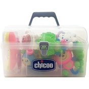 تصویر پک جغجغه چمدانی بزرگ چیکو Chicoo ا rattle pack code:3012 rattle pack code:3012