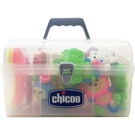 تصویر پک جغجغه چمدانی بزرگ چیکو Chicoo rattle pack code:3012