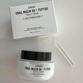 تصویر کرم آبرسان موسین حلزون 88 و پپتید جومیسو حجم 100 میل JUMISO SNAIL MUCIN 95 + PEPTIDE FACIAL ESSENCE