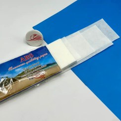 تصویر پد اپیلاسیون بهداشتی ای بی اس برش خورده 20 عددی 