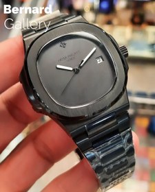 تصویر ساعت مچی مردانه پتک فیلیپ Patek Philippe Nautilus Full Black 4513W 