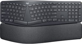 تصویر کیبورد بی‌سیم لاجیتک مدل ERGO K860 ا Logitech ERGO K860 Wireless Ergonomic Split Keyboard Logitech ERGO K860 Wireless Ergonomic Split Keyboard