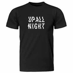 تصویر تی شرت مردانه طرح up all night کد ws201 