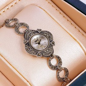 تصویر ساعت نقره سما کد 18064 