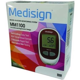 تصویر دستگاه تست قند خون Medisign Mesisign Blood Sugar Meter