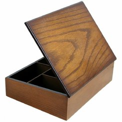 تصویر تی باکس مستطیل درچوبی پنج خانه گلابرا 301-03 