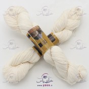 تصویر نخ مرسریزه کرم شیری کلاف ۵۰ گرمی 