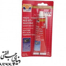 تصویر واشر ساز حرارتی قرمز پرنیاتک Preniateck RTV Silicone Gasket Maker 