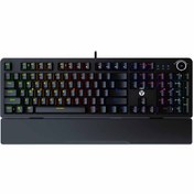 تصویر کیبورد گیمینگ فنتک MAXPOWER MK853V2 با سوییچ آبی و قرمز 