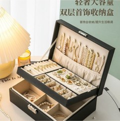 تصویر جعبه جواهرات وارداتی - مشکی 