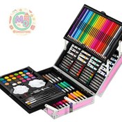 تصویر ست نقاشی چمدانی ۱۴۵ تیکه 