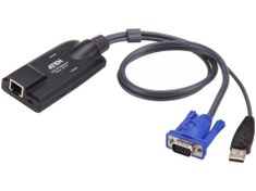 تصویر USB VGA KVM Adapter with Composite Video Support 