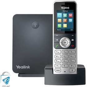 تصویر تلفن بی سیم تحت شبکه یالینک مدل SIP-W53P Yealink Network Cordeless Phone SIP-W53P