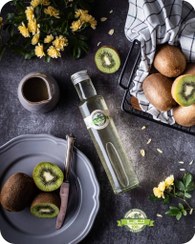 تصویر سرکه تخمیری کیوی Kiwi vinegar