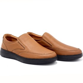 تصویر کفش کد 362 بی بند عسلی 