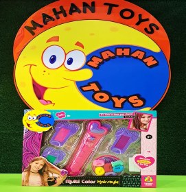 تصویر گچ رنگ مو 