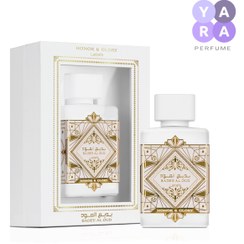 تصویر عطر ادکلن بدیع العود هانر اند گلوری سفید از شرکت لطافه 100میل BADEE AL OUD HONOR & GLORY EAU DE PARFUM BY LATTAFA 100ML