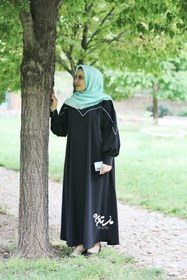 تصویر عبا مانتویی abaya