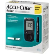 تصویر دستگاه تست قند خون اکیو چک اکتیو ا Accu-Chek Active Blood Glucose Testing Machine Accu-Chek Active Blood Glucose Testing Machine