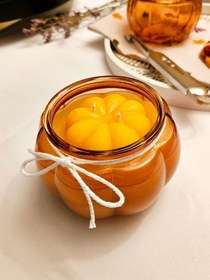 تصویر شمع جار پاییزی - ابی 