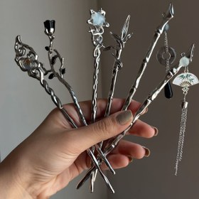 تصویر کانزاشی مو گل رز 