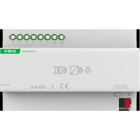 تصویر دیمر 2 کانال KNX برند GVS 