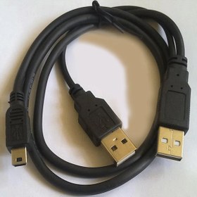 تصویر کابل هارد اکسترنال مدل USB 2.0 طول 50 سانتی متر ا USB 2.0 Cable suitable for External Hard 50 cm USB 2.0 Cable suitable for External Hard 50 cm