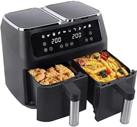 تصویر Air Fryer Sokany Deep Fryer Sokany Digital Air Fryer 8L Sokany Airfryer Electric (Sky Over) - ارسال 15 الی 20 روز کاری 