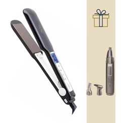 تصویر اتو مو مک استایلر مدل MAC-2036 به همراه موزن گوش و بینی MC-8807 MAC Styler MAC-2036 Hair Straightener