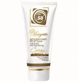 تصویر کرم ضد آفتاب و روشن کننده مناسب پوست چرب و مستعد آکنه Margritte SPF50 Margritte Anti-spot Sunscreen Cream For Oily And Acne Prone Skin SPF50 50ml