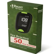 تصویر نوار تست قند خون یورایت سبز مدل TD-4972 