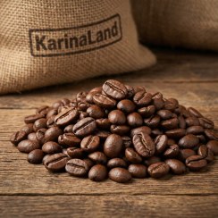 تصویر قهوه میکس ۸۰/۲۰ (۸۰٪ روبوستا) - فله (میکس بازاری پرفروش) پخش عمده قهوه ۸۰ به ۲۰، قهوه ارزان خوش طعم، میکس اقتصادی کافه، قهوه پرکافئین کیلویی، دان قهوه برای فروش در سوپرمارکت.