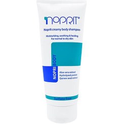 تصویر شامپو بدن کرمی نرم کننده نوپری بادی نوپریت 200 میلی لیتر Noprit Moisturizing, Soothing & Healing Body Creamy Shampoo For All Types Of Skin 200 ml