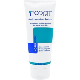 تصویر شامپو بدن کرمی نرم کننده نوپری بادی نوپریت 200 میلی لیتر Noprit Moisturizing, Soothing & Healing Body Creamy Shampoo For All Types Of Skin 200 ml