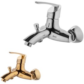 تصویر شیر دوش درخشان مدل تاپ Derakhshan Top bath tap