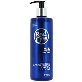 تصویر افترشیو کرمی مدل Sport حجم 400میل ردوان Red One After Shave Cream Sport 400ml