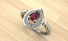 تصویر انگشتر رابی 