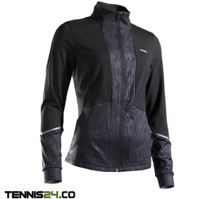 تصویر سویشرت زنانه آرتنگو ARTENGO TH500 – مشکی ا Artengo Women's Tennis Sweatshirt TH500 - Black Artengo Women's Tennis Sweatshirt TH500 - Black