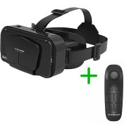 تصویر هدست واقعیت مجازی شاینکن مدل G10 به همراه دسته بازی B03 