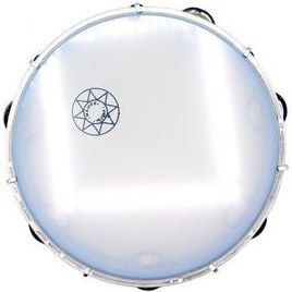 تصویر تمبورین،تنبورین طلقی پژواک آبی ، قرمز 