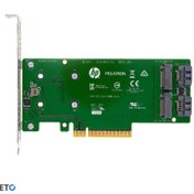 تصویر کارت توسعه SATA اچ‌پی HP SATA M.2 Dual Drive PCIe Riser Card 