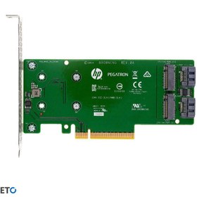 تصویر کارت توسعه SATA اچ‌پی HP SATA M.2 Dual Drive PCIe Riser Card 