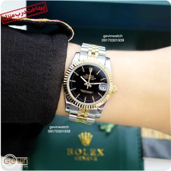 تصویر ساعت رولکس دیت جاست فلزی زنانه rolex datejust