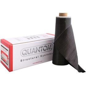 تصویر الیاف کربن CFRP کوانتوم تک جهته 300 گرم QUANTOM Wrap 300C