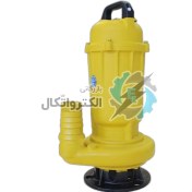 تصویر پمپ لجن کش استریم مدل SWQD6-16-0.75 ظرفیت ۱ اسب تک فاز سایز ۲ اینچ 