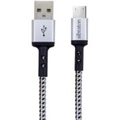 تصویر کابل micro -usb سیبراتون مدل S224 A طول 1/1متر Sibraton S224 A micro-usb cable