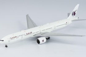 تصویر ماکت هواپیما بوئینگ 777 قطر | NG Models 1:400 Boeing 777-300ER Qatar Airways A7-BOC 