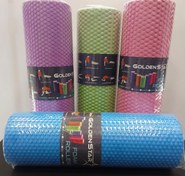 تصویر فوم رولر تو پر فوق سبک حرفه ای گلدن استار _۴۵ cm_ - صورتی professional full Foam roll Golden Star _45cm