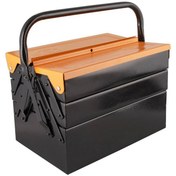 تصویر جعبه ابزار فلزی سه طبقه 30 سانتیمتری وفایی مدل 303 ا 30CM toolbox 30CM toolbox